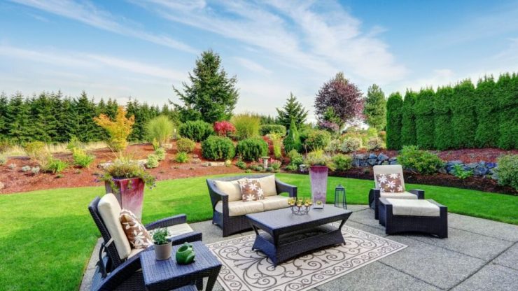 Garden & Landscaping Patio With Garden Furniture