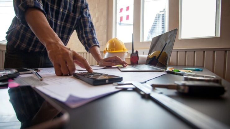 Construction Site Work Office