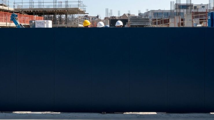 Construction Site Hoarding