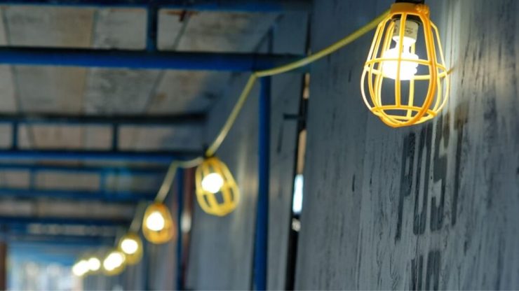 Construction Site Temporary Lighting