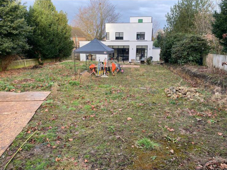 Garden In Need Of Landscaping